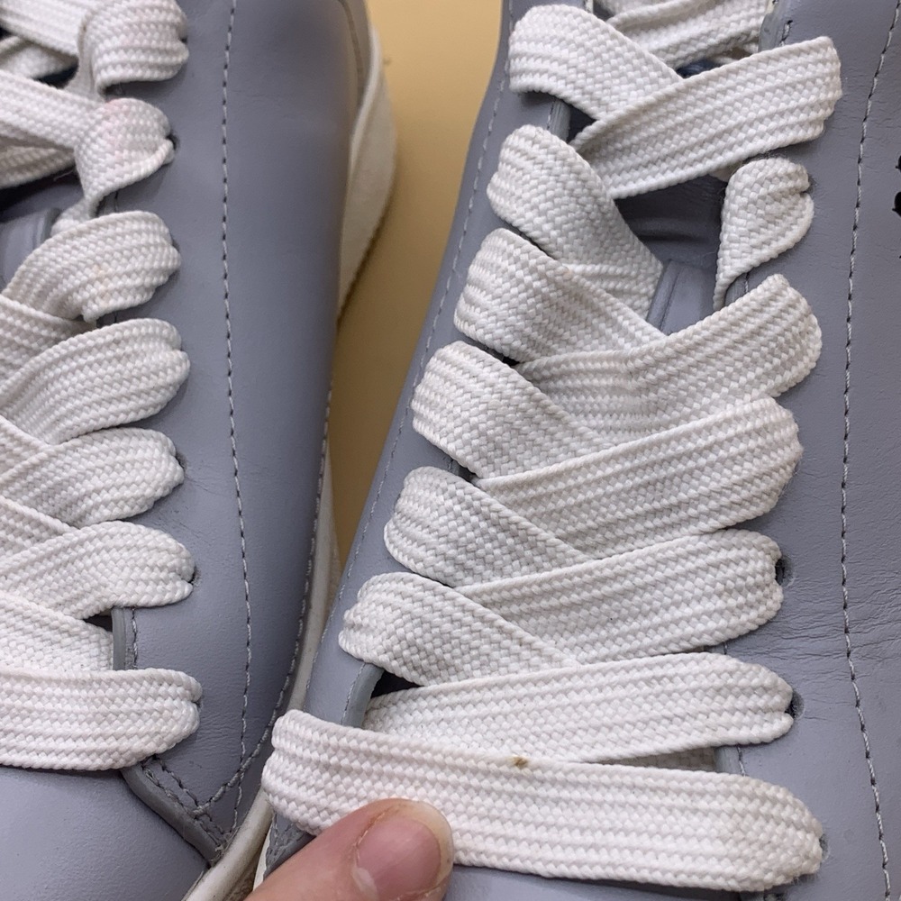 Coach x Keith Haring C101 Women's Lace Up Sneakers Blue Heart - Size 7B - Picture 4 of 12